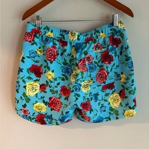 Forever 21 Blue Floral men  swim‎ Shorts